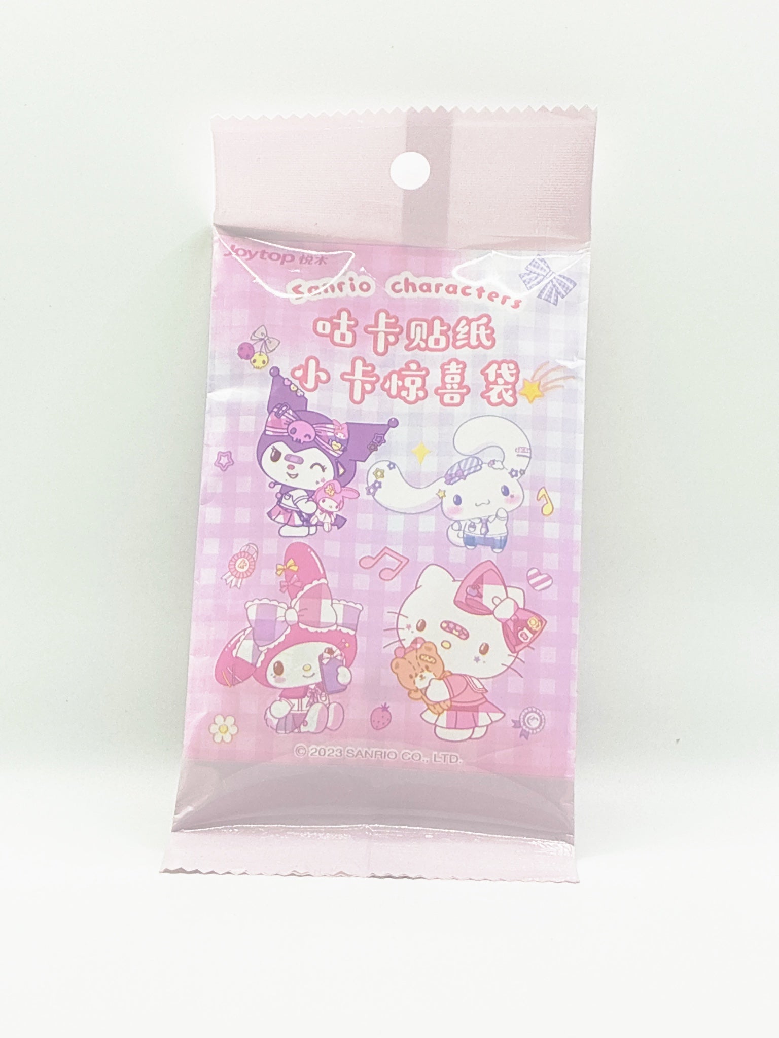 Joytop Sanrio Characters "咕卡贴纸小卡惊喜袋" Sticker Card Surprise Blind Bag